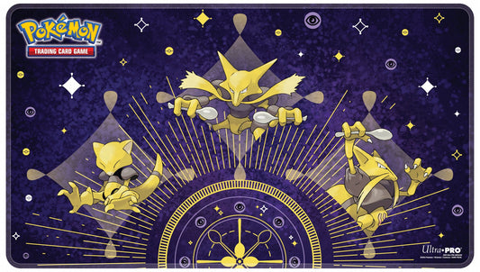 UP STITCHED PLAYMAT POKEMON ABRA EVOLUTIONS