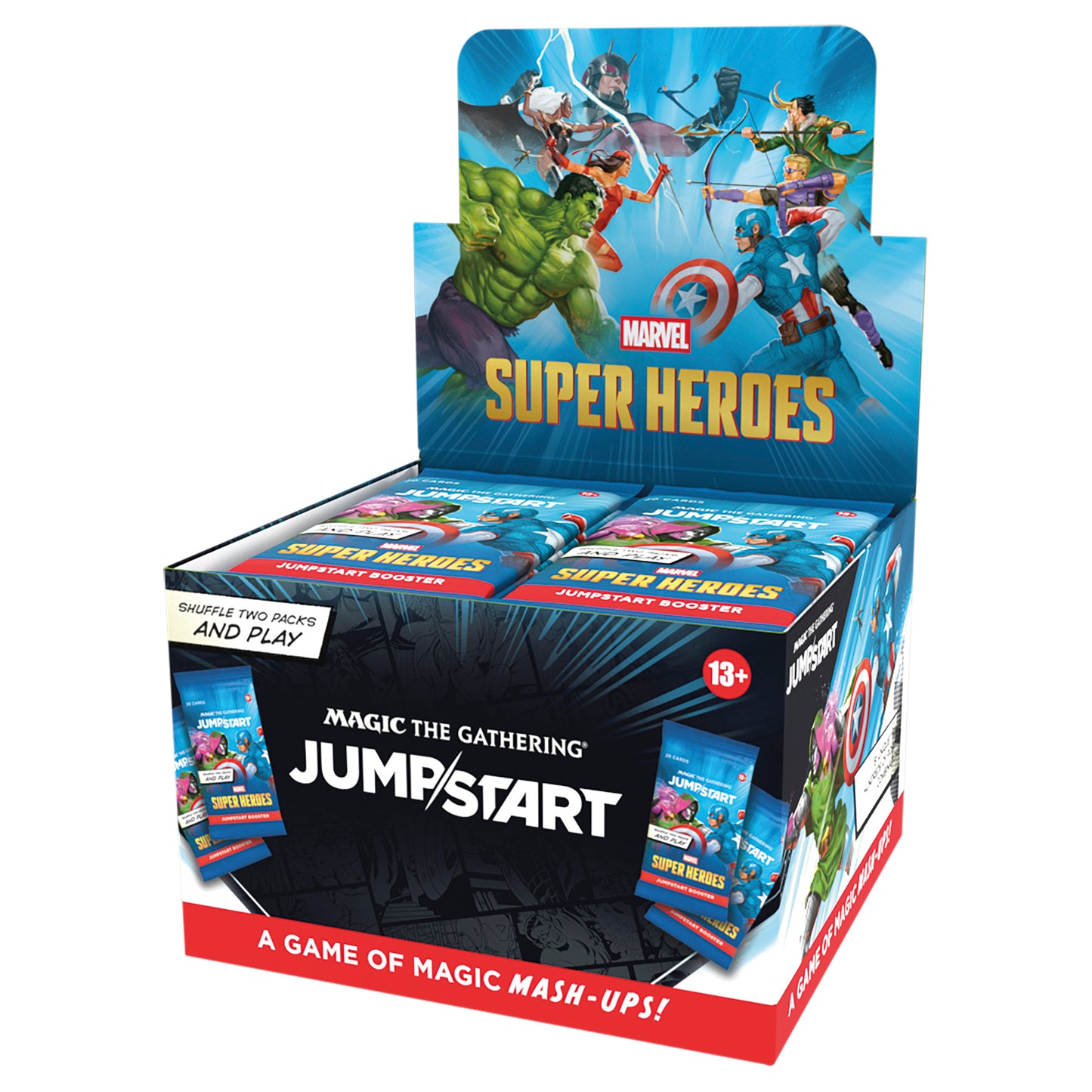 Magic: The Gathering - Marvel Super Heroes Jumpstart Display