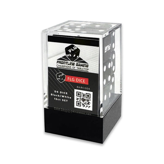 Frontline Gaming Dice Blackout Edition