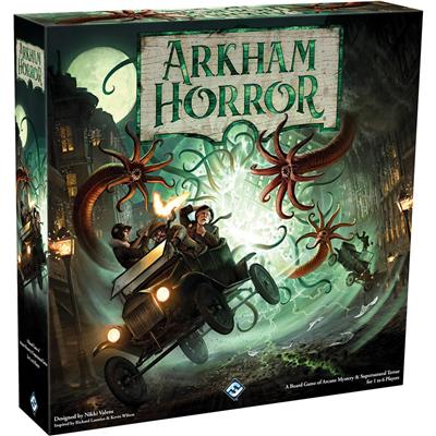 Arkham Horror Third Edition board game box by Fantasy Flight Games
