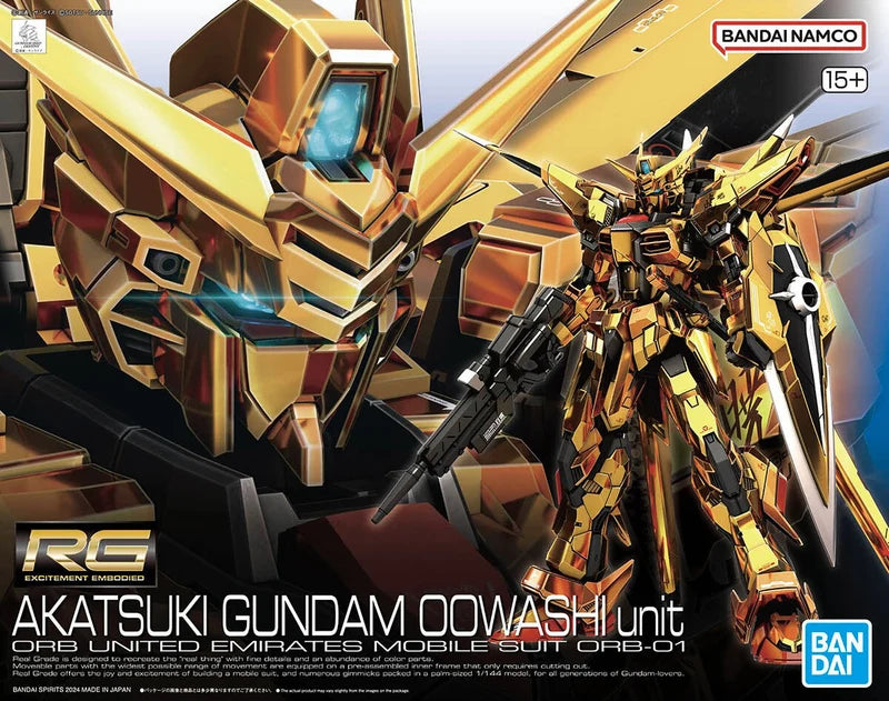 RG 41 ORB-01 Akatsuki Gundam Oowashi Unit