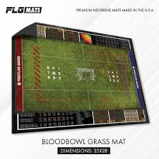 FLG Mat: Blood Bowl Pitch