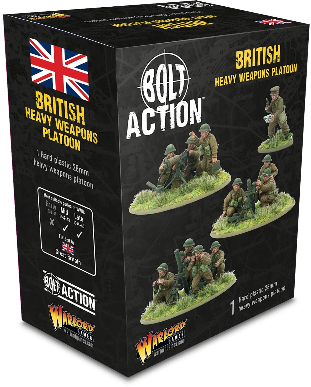 BOLT ACTION: BRITISH HEAVY WEAPONS PLATOON (PLASTIC)