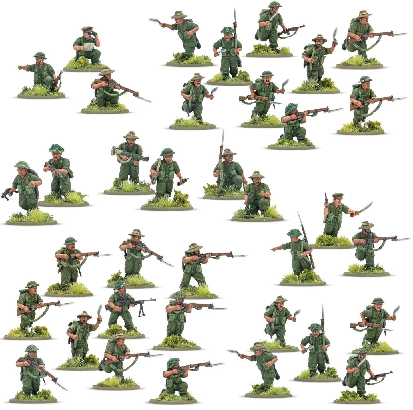 BOLT ACTION: GURKHA INFANTRY PLATOON