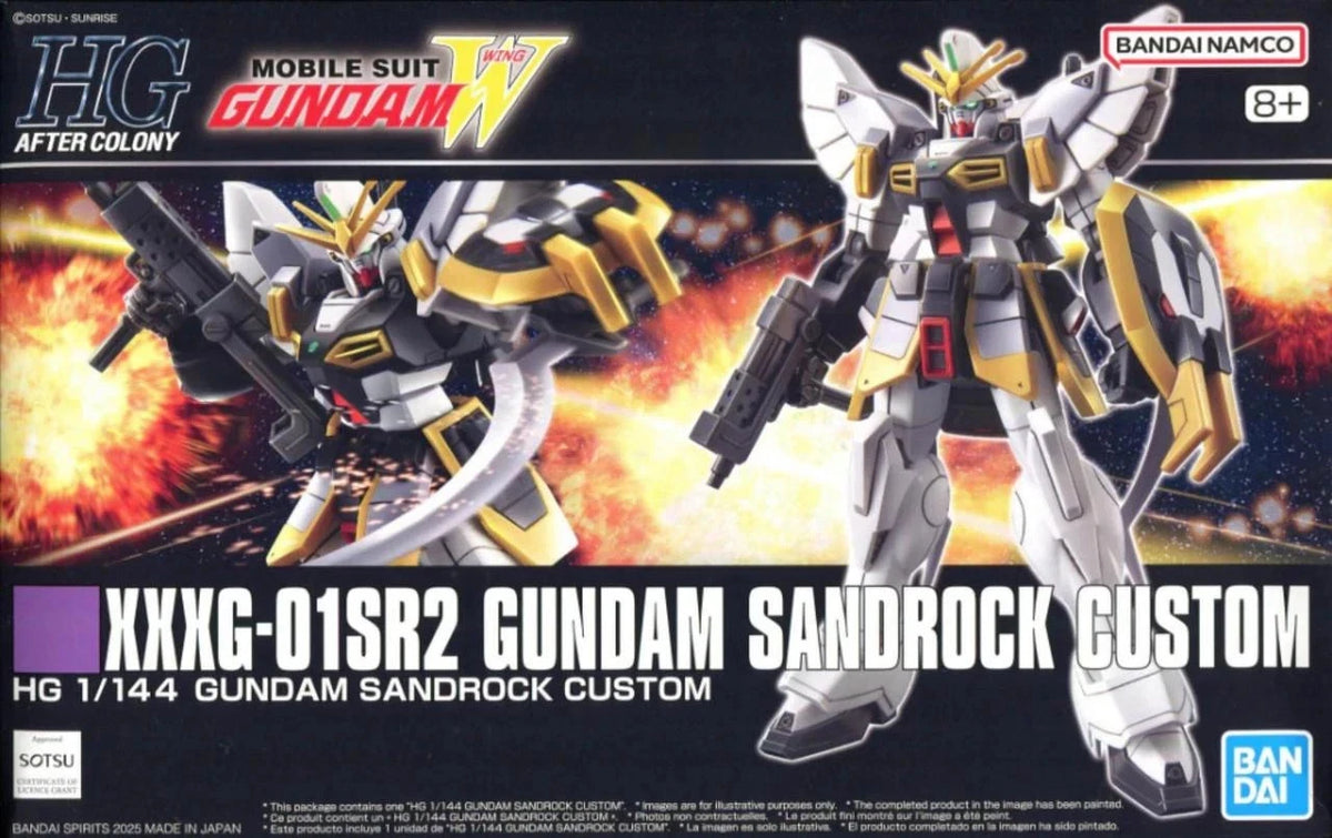 Bandai Gundam HG 1/144 Sandrock Custom