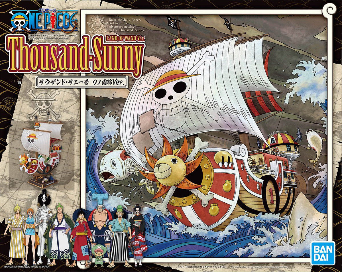 One Piece Thousand Sunny Land of Wano Version Model Kit