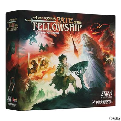 The Lord of the Rings: Fate of the Fellowship board game box by Z-Man Games